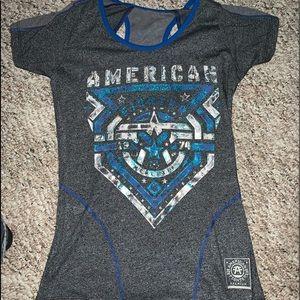 American fighter shirt